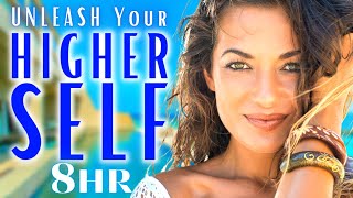 8 Hours Sleep Affirmations - AWAKEN Your Higher Consciousness (No music)