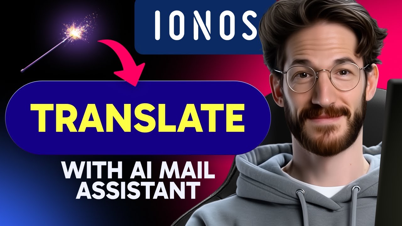 Как перевести текст с помощью ИИ-помощника в веб-почте IONOS (пошаговая инструкция)