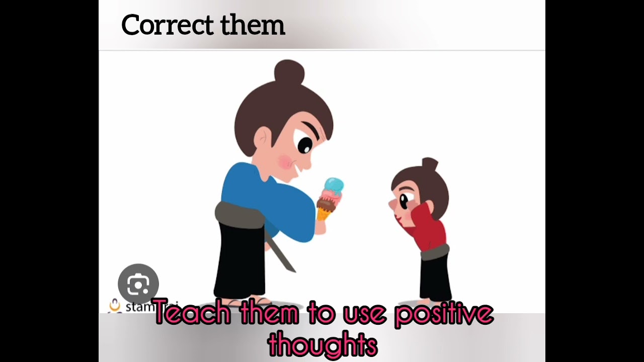 How to handle negative self talk in kids