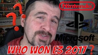 WHO WON E3 2017 SONY MICROSOFT OR NINTENDO