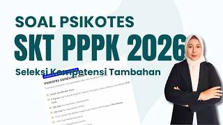 2026 PPPK Additional Competency Selection Psychometric Test Practice | Ministry of Social Affairs...