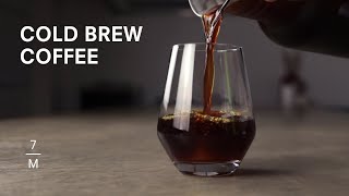 How to make Cold Brew Coffee (that doesn