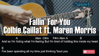 Colbie Caillat - Fallin’ For You (feat. Maren Morris) Guitar Chords Lyrics