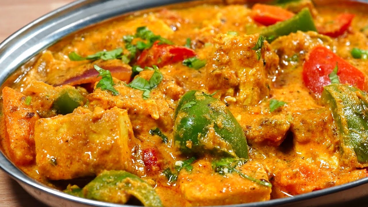 Indian Tofu Kadai With Bell Pepper • Simple Sumptuous Cooking