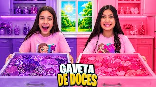 MARLON GAVE EACH OF THEM $1000 TO BUY ALL THE CANDY THEY WANTED! Who built the best drawer?🍭