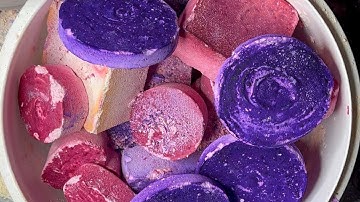 Purple and Pink Gym Chalk Reforms | ASMR | Oddly Satisfying 