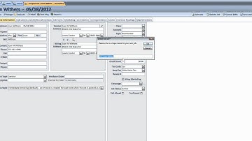 Smart Service - How To - Convert Prospect Job