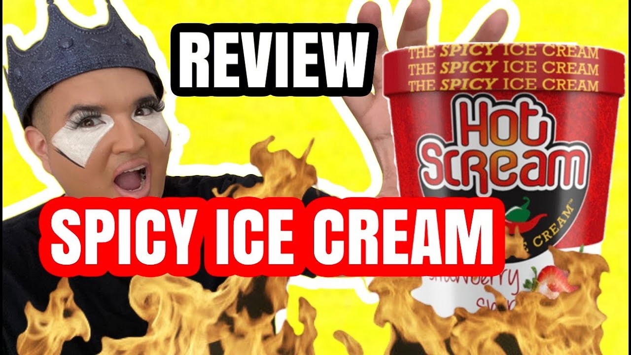 SPICY ICE CREAM TASTE TEST REVIEW YouTube