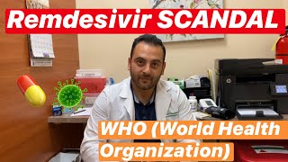 Remdesivir Trial Results Scandal With World Health Organization Who Coronavirus Treatment Results