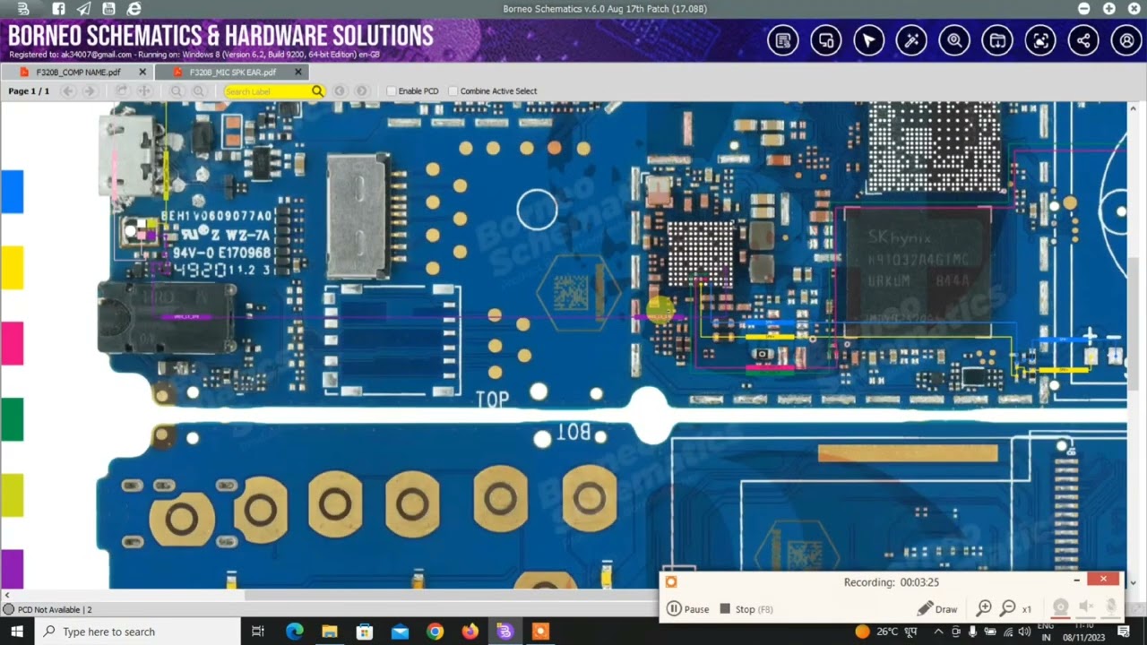 jio 320b speaker mic ear speaker track