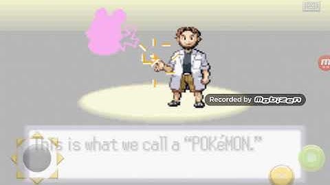 Pokemon Ruby:Part 1(Choosing My Starter)