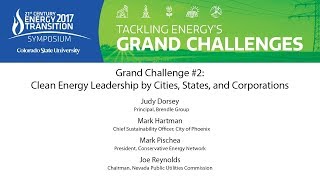Grand Challenge #2 Clean Energy Leadership by Cities, States, and Corporations