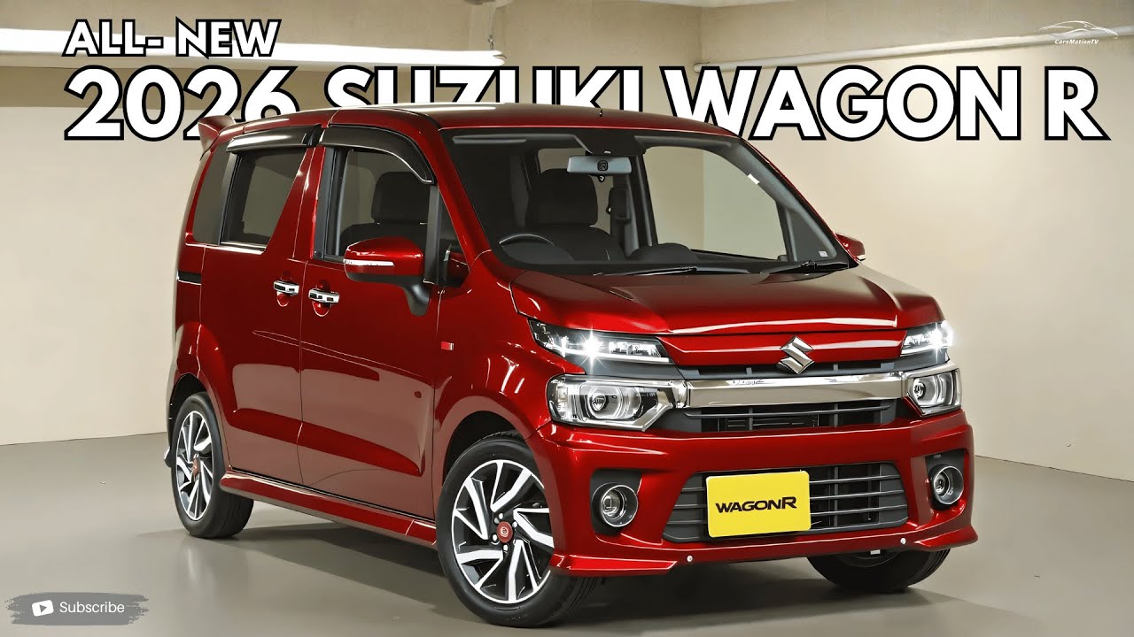 2026年型スズキ ワゴンR 発表 - 安い車だけど機能は豊富！ - YouTube