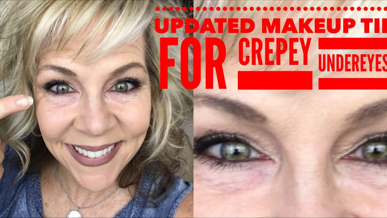 Eye Makeup For Crepey Eyelids - Best Under-eye Treatment For Crepey Skin