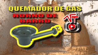 pómulo Adular bancarrota INSTALANDO EL QUEMADOR - HORNO DE BARRO - YouTube