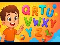Q to Z Alphabet Song 🎵 | Learn ABC Phonics for Kids | Fun Cartoon Learning #kidslearning #alphabet
