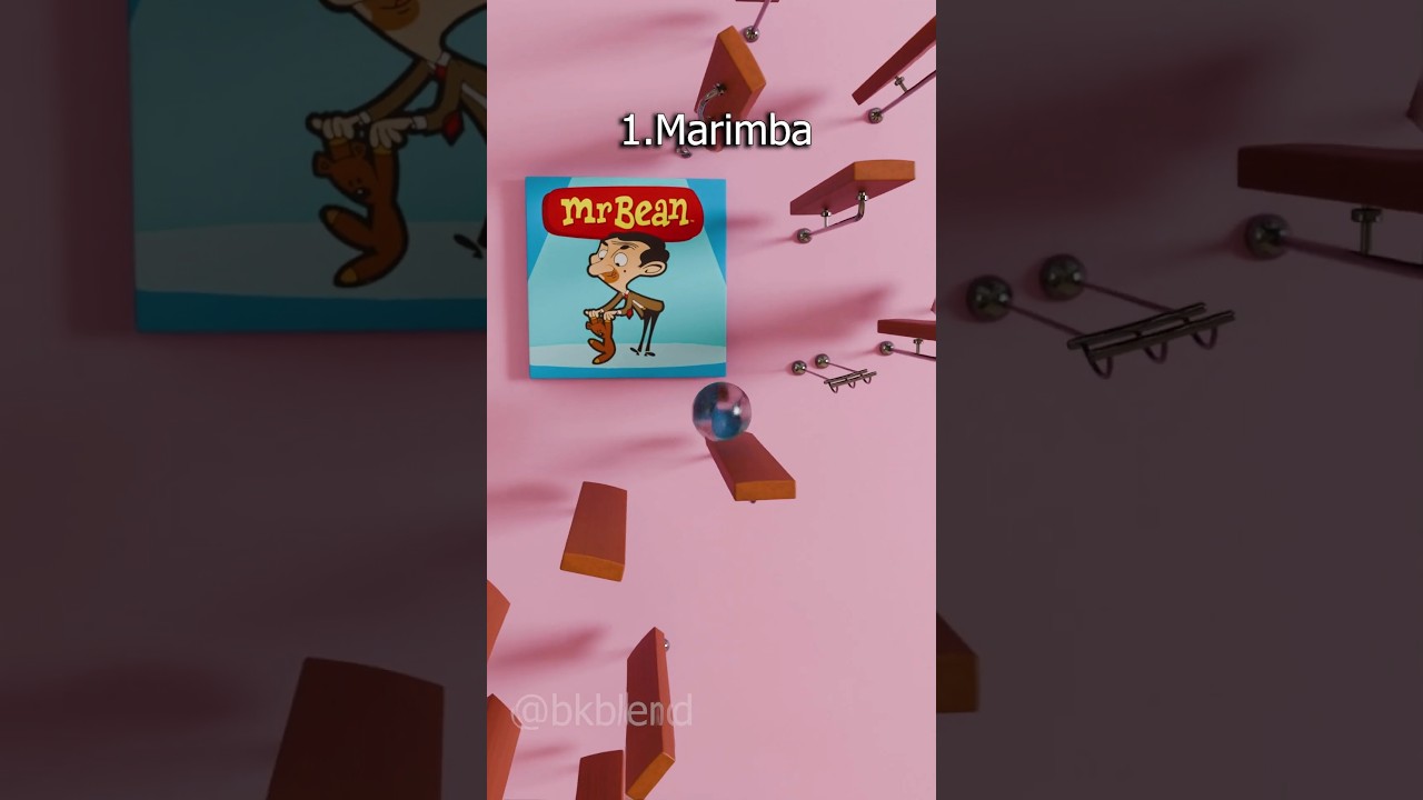 Mr Bean Animated theme song on Cool Instruments! 