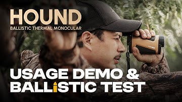 HOUND Usage Demo & Ballistic Test | DNT Optics