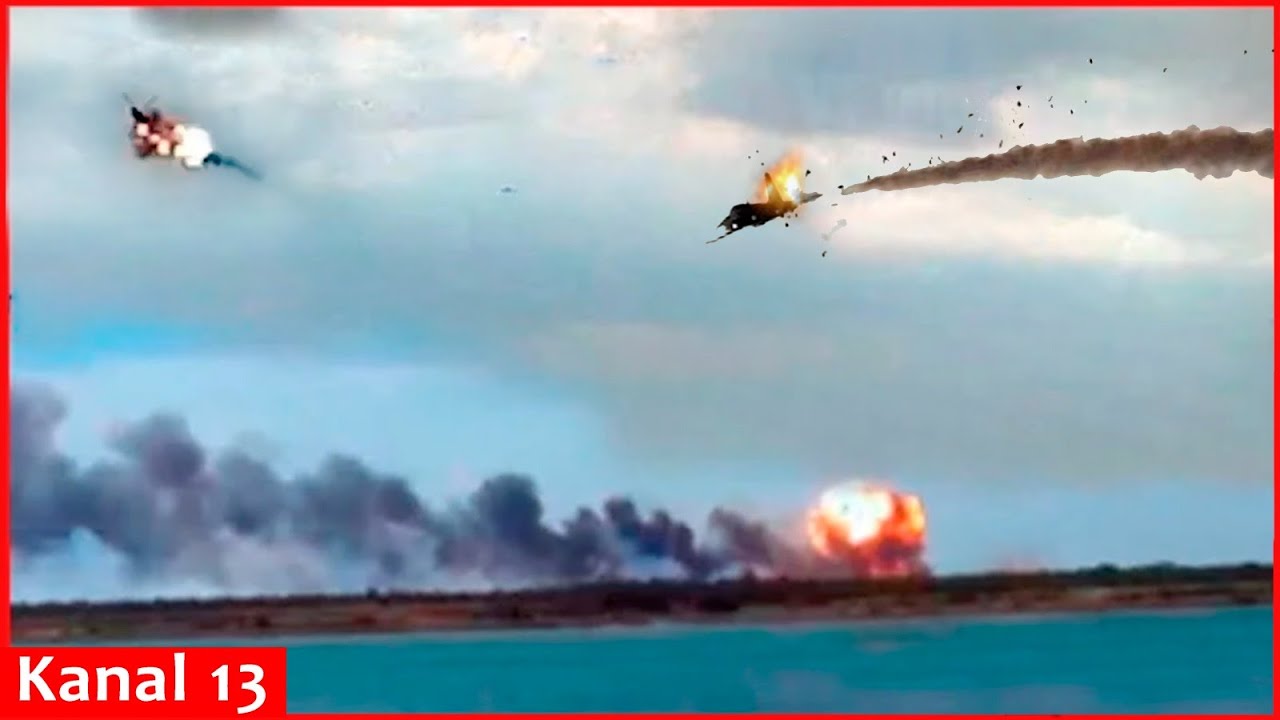 Ukraine naval drone shoots down 2 Russian fighters in 24 hours; this is a new historical event