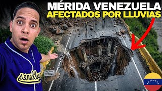🚨FUERTES LLUVIAS AFECTAN A MÉRIDA y sus carreteras… ¿Qué está pasando? 