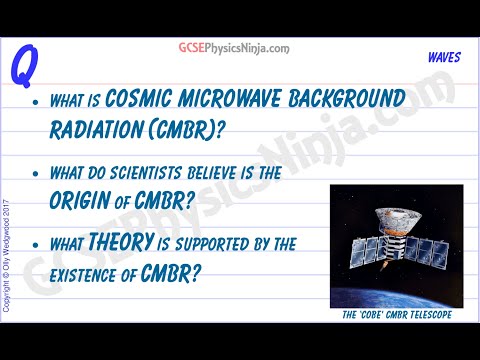 Cosmic Microwave Background Radiation (CMBR) - What is it? Where does it come from? - GCSE Physics