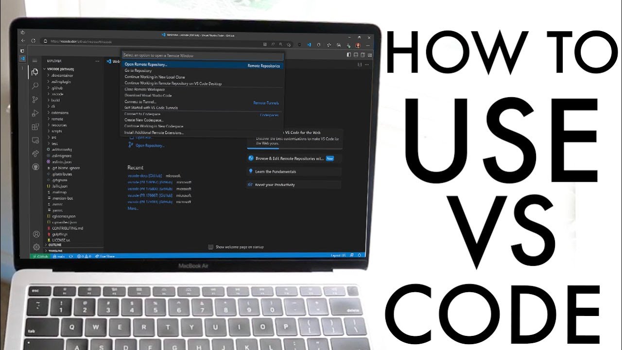 How To Use VS Code Complete Beginners Guide YouTube