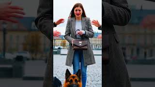 "Brave German Shepherd Stops Thief to Save Elderly Woman 😱😱| Hero Dog Story"