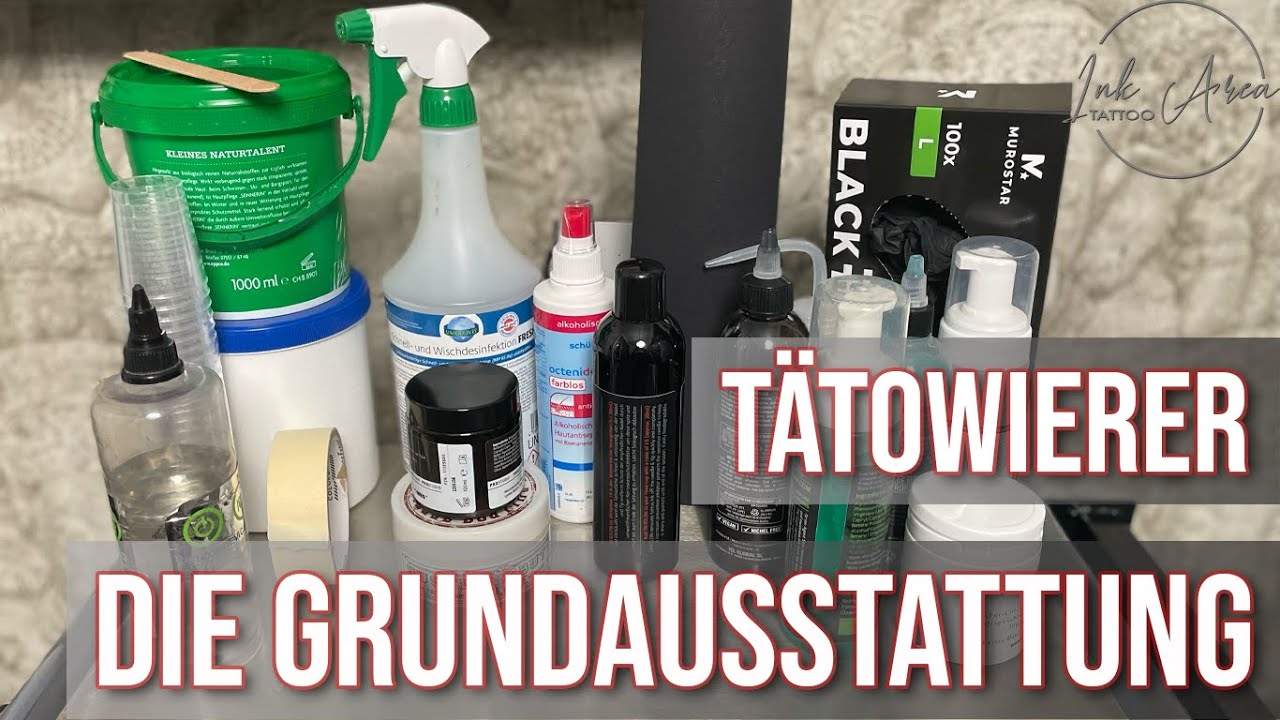 Bunte Tattoo´s, Mischen, Reach, Arbeitsweise und Tipps und Tricks