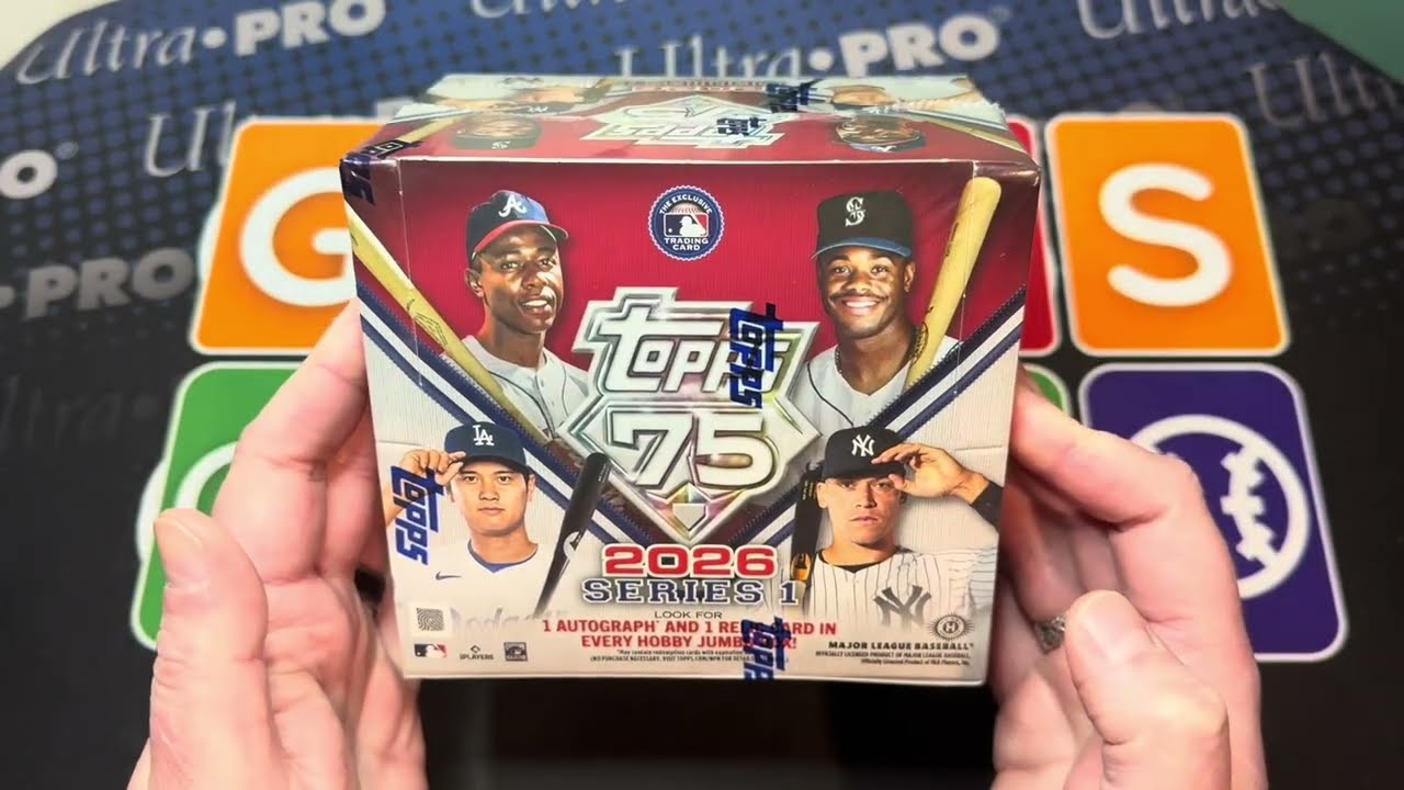 EARLY RELEASE DAY - Topps 2026 Series 1 JUMBO BOX - 3 RELICS?!?