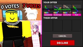 Vote To Eliminate In Murder Mystery 2