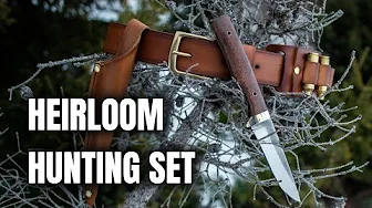 Crafting an Incredible Heirloom Hunting Set! - [KN KNIVES]