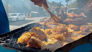 King of Sunday JERK CHICKEN! | Jamaican Street Food