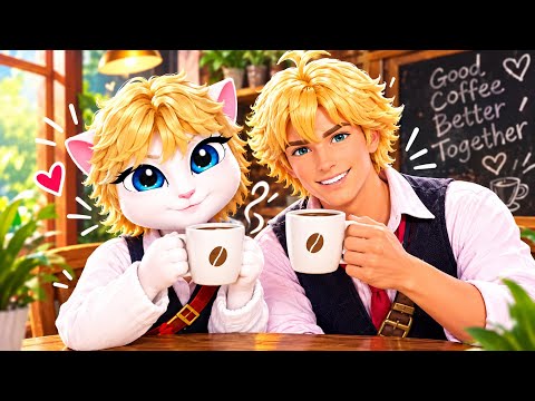 Meliodas Seven Deadly Sins dress up challenge | My Talking Angela 2 🤎🤍 #meliodascosplay