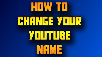 How To Change your YouTube channel name without spaces 2015