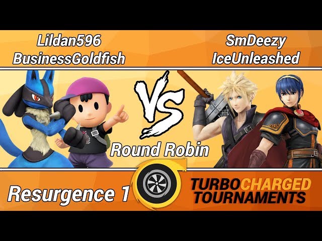 Resurgence 1 Wii U Doubles (Round Robin) - Lildan596 & BusinessGoldfish vs. SmDeezy & IceUnleashed class=