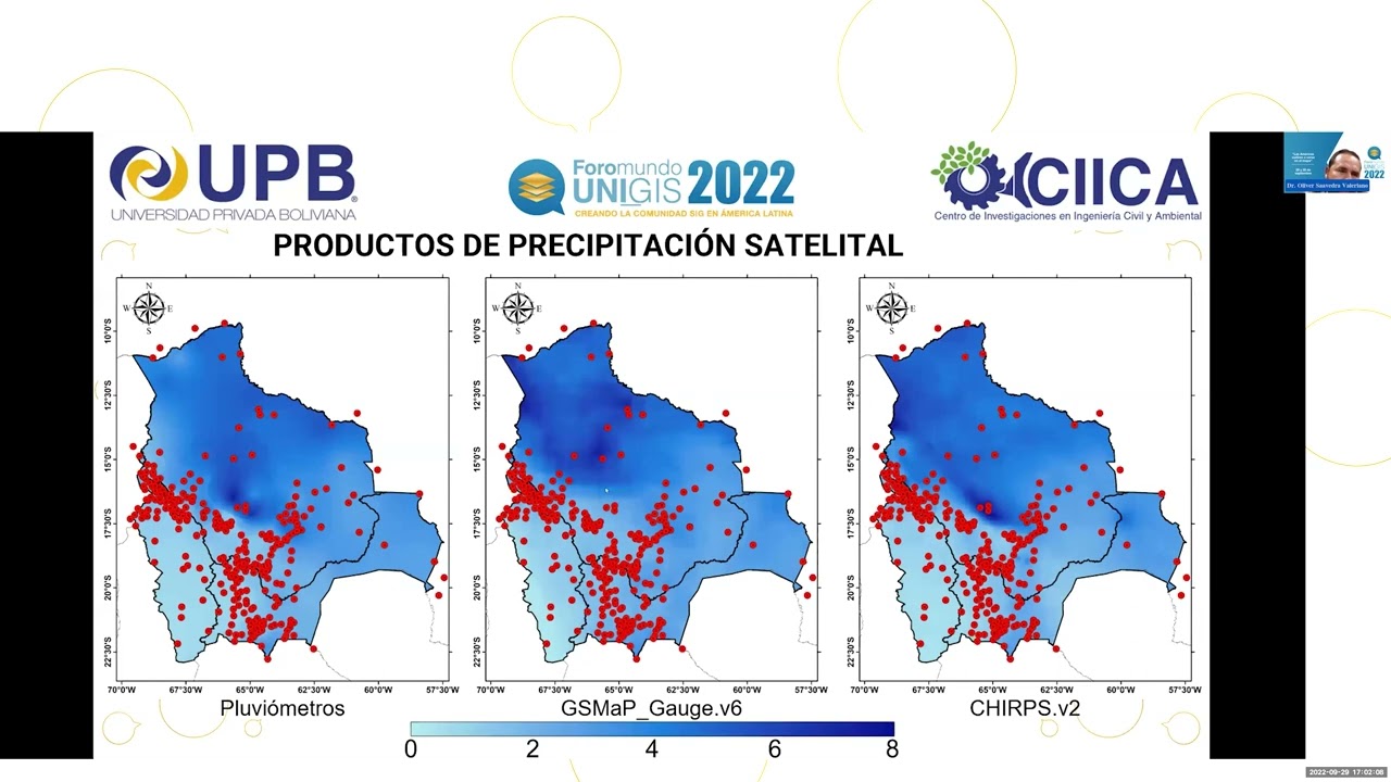 Aplicación de SIG para la Generación de Precipitación Distribuida en Bolivia