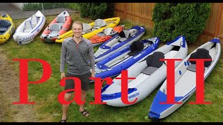 Choosing an inflatable kayak Part2 - Summer 2020 update