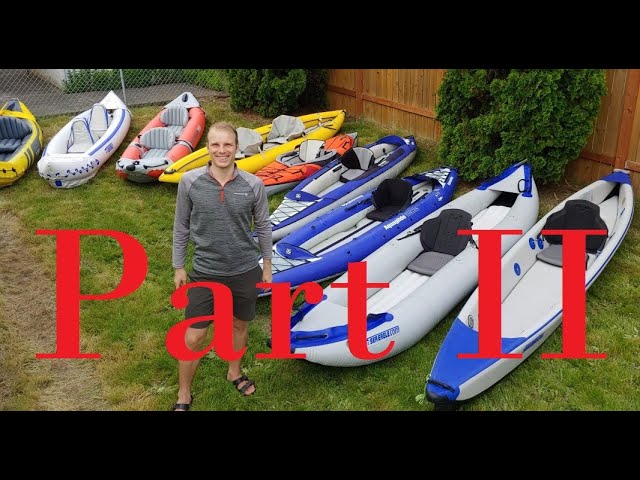 Choosing an inflatable kayak. What promo videos don't talk about 