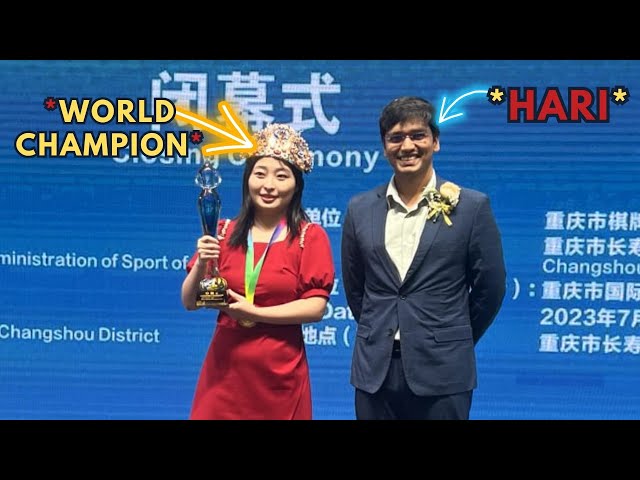 World Rapid Ch: Daniil Dubov and Ju Wenjun are the champions