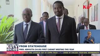 Pres. Kenyatta Chairs First Cabinet Meeting This Year
