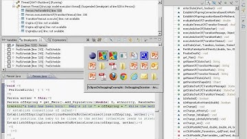 Debugging AnyLogic models Nugget 10Using the external eclipse debugger with Anylogic exampleEclipseD