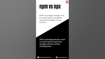 NPM vs. NPX – What’s the Difference?