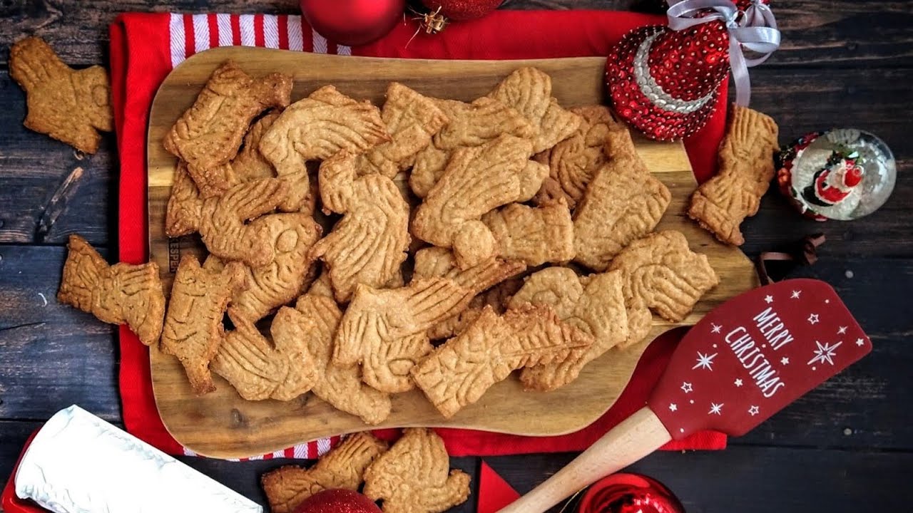 Speculaas homemade recipe Speculatius/ how to bake the best ginger biscuits/christmas cookies recipe