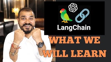 1- Lets Learn About Langchain-What We Will Learn And Demo Projects