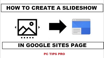 How to Create a Slideshow in Google Sites Page | Adding a Slideshow to The Page