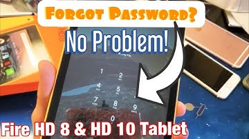 Amazon Fire HD 8/10 Tablet: FORGOT PASSWORD? HOW TO FACTORY RESET BACK TO ORIGINAL DEFAULT SETTINGS