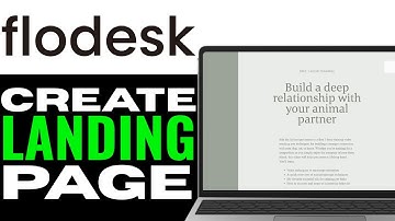How To Create Landing Page In Flodesk 2025 (QUICK GUIDE)
