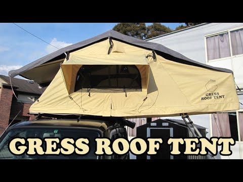 GRESS ROOF TENT ルーフテント オレンジ GRESS ROOF TENT ルーフテント オレンジ