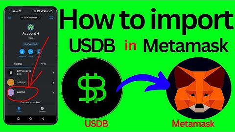 how to import usdb in Metamask wallet || usdb को Metamask में import कैसे करें
