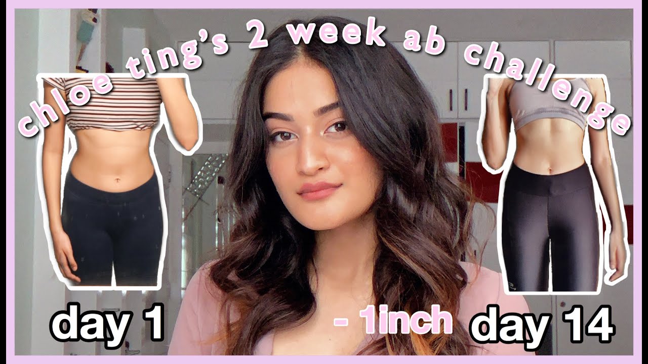 ABS IN TWO WEEKS? i tried chloe ting's two week abs challenge!!! YouTube